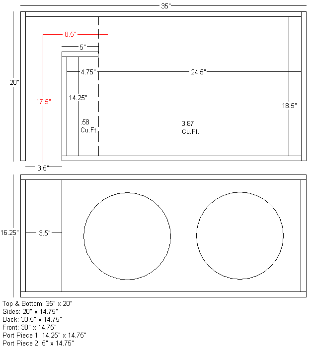 *OFFICIAL* Free Ported Box Plans (56k NO!!) Dodge SRT Forum